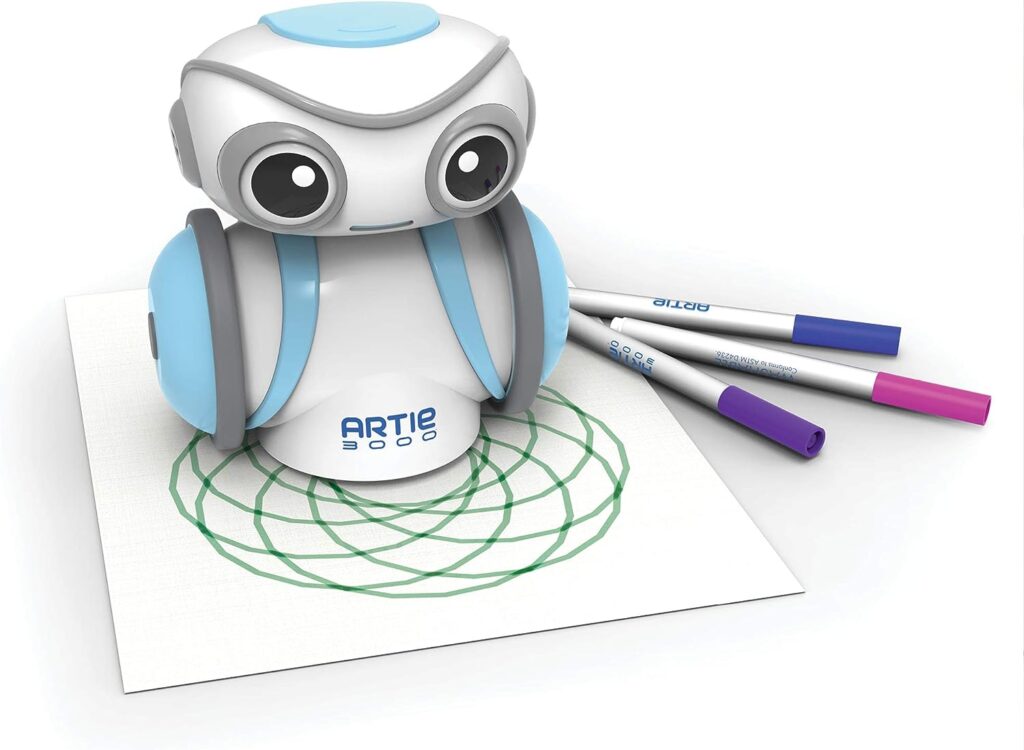 Educational Insights Artie 3000 the Coding  Drawing Robot, STEM Toy, Gift for Boys  Girls, Ages 7+