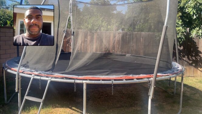 SKYWALKER TRAMPOLINES Jump N' Dunk 8 FT, 12 FT, 15 FT Review